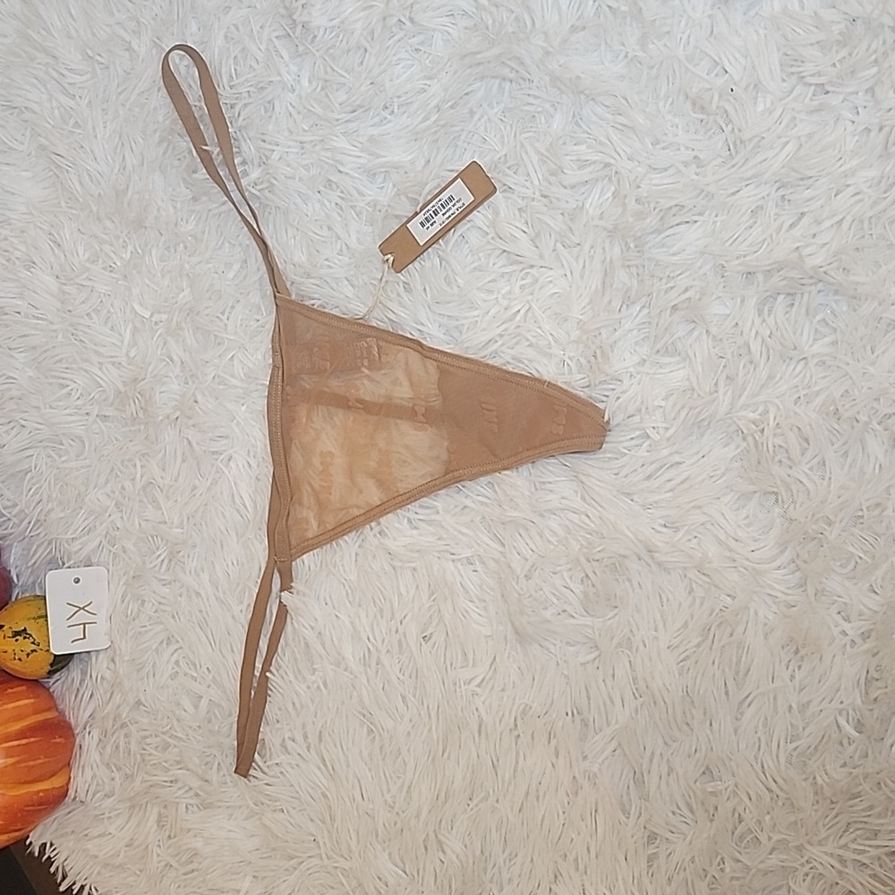 SKIMS After Hours Micro Thong OCHRE/4X/NWT